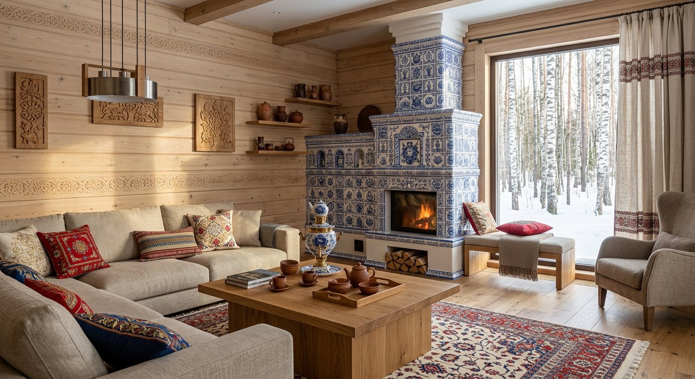 interior_russian Дизайн интерьера в русском стиле